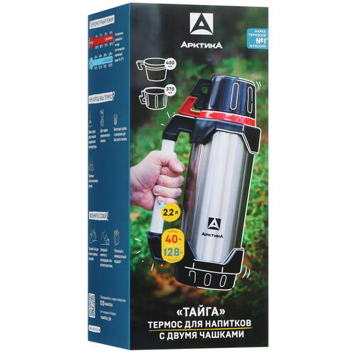 Купить Термос Арктика 110-2200 красный  5447451. Характеристики, отзывы и цены в Донецке