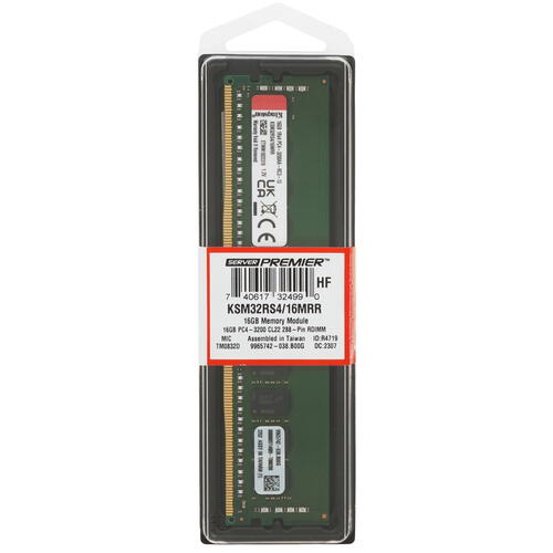 Купить Серверная оперативная память Kingston Server Premier [KSM32RS4/16MRR] 16 ГБ  5414836. Характеристики, отзывы и цены в Донецке