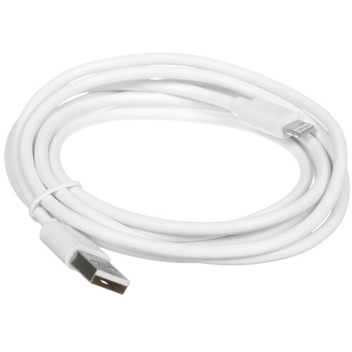 Купить Кабель круглый KingPrice Lightning 8-pin - USB 2.0 Type-A белый 2 м  5608656. Характеристики, отзывы и цены в Донецке