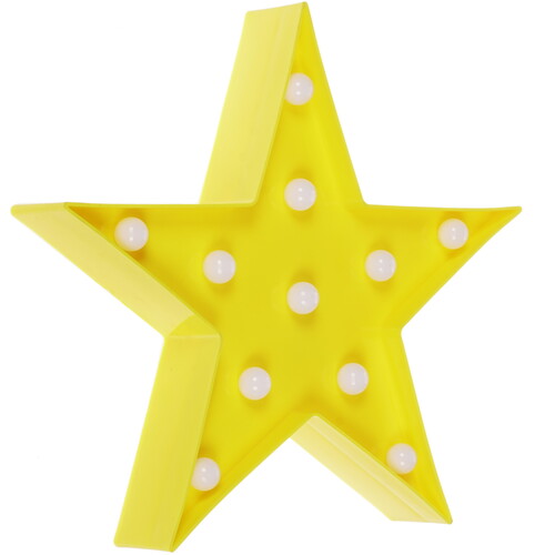 Купить Декоративный светильник Apeyron Звезда желтый  1364614. Характеристики, отзывы и цены в Донецке
