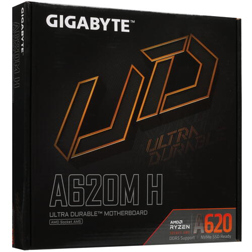 Купить Материнская плата GIGABYTE A620M H  5429551. Характеристики, отзывы и цены в Донецке