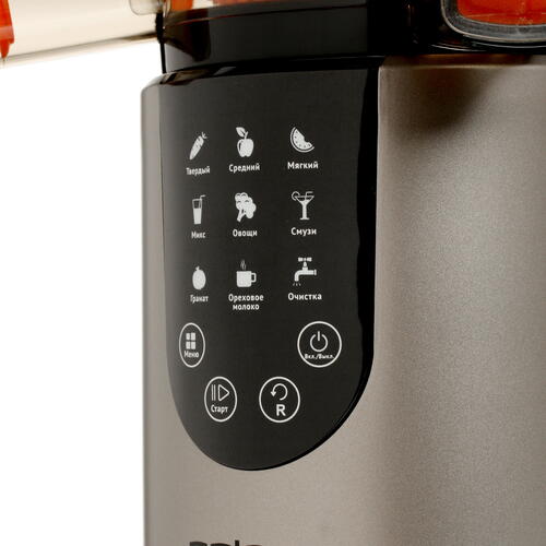 Купить Соковыжималка электрическая Polaris PSJ 0601 серебристый  1673151. Характеристики, отзывы и цены в Донецке