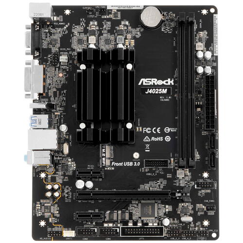 Купить Материнская плата ASRock J4025M  5417176. Характеристики, отзывы и цены в Донецке