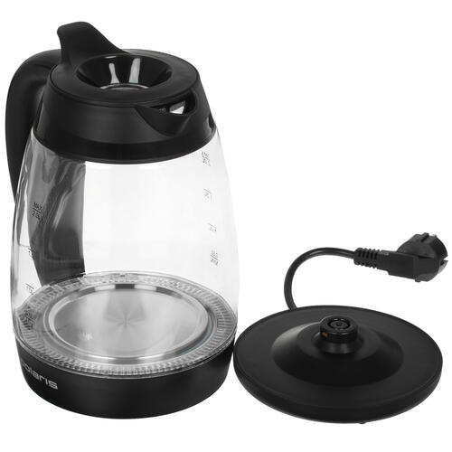 Купить Электрочайник Polaris PWK 2006CGL черный  9901079. Характеристики, отзывы и цены в Донецке