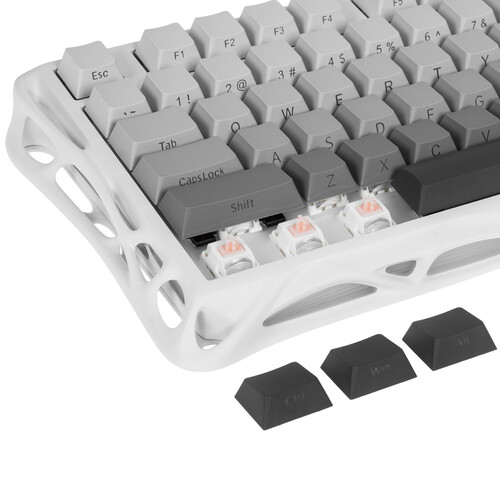 Купить Клавиатура  проводная + беспроводная GravaStar Mercury K1 Gradient White  9276732. Характеристики, отзывы и цены в Донецке
