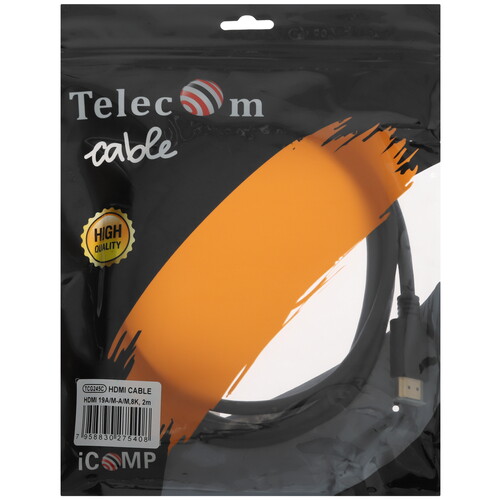 Купить Кабель  Telecom HDMI - HDMI, 2 м  5471404. Характеристики, отзывы и цены в Донецке
