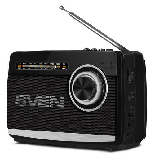 Купить Радиоприемник SVEN SRP-535 черный  1267119. Характеристики, отзывы и цены в Донецке