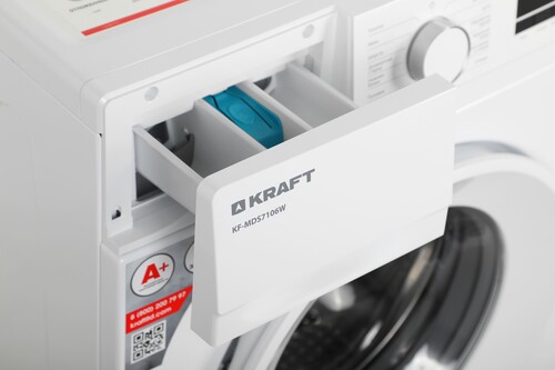 Купить Стиральная машина KRAFT KF-MDS7106W белый  9008794. Характеристики, отзывы и цены в Донецке