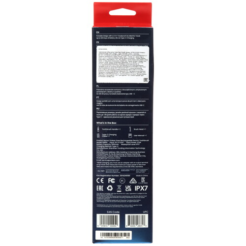 Купить Электрическая зубная щетка Oclean Ease синий  5606393. Характеристики, отзывы и цены в Донецке