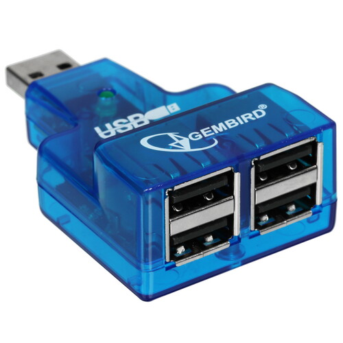 Купить USB-разветвитель Gembird UHB-CN224  0100130. Характеристики, отзывы и цены в Донецке