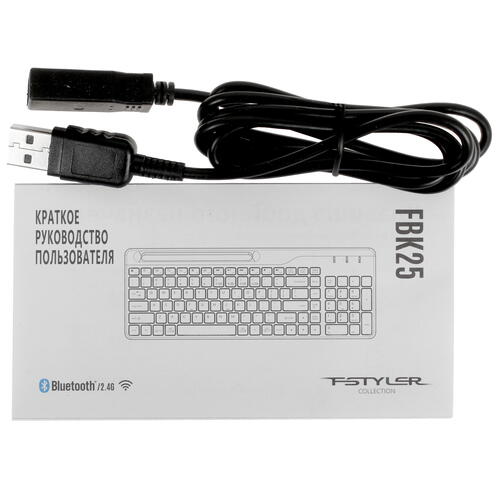 Купить Клавиатура  беспроводная A4Tech Fstyler FBK25  4888887. Характеристики, отзывы и цены в Донецке