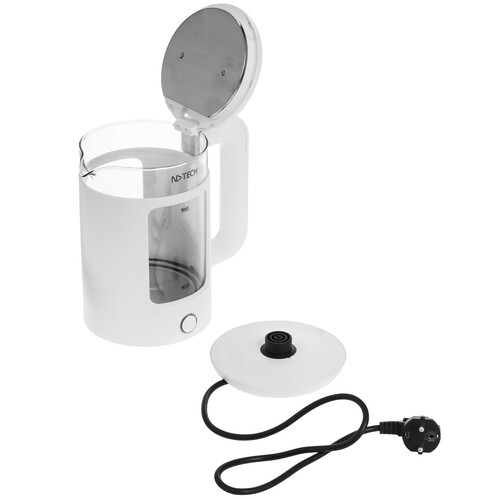 Купить Электрочайник NDTech EK082 белый  9300773. Характеристики, отзывы и цены в Донецке