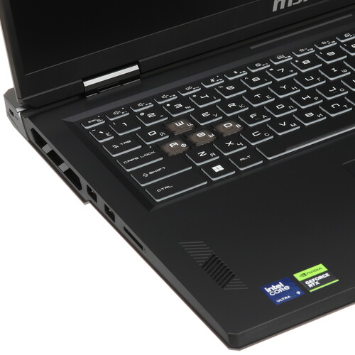 Купить 18" Ноутбук MSI Vector 18 HX AI A2XWJG-675XRU серый  5629065. Характеристики, отзывы и цены в Донецке