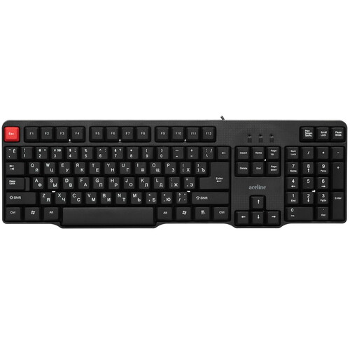Купить Клавиатура проводная Aceline K-504BU  5621616. Характеристики, отзывы и цены в Донецке