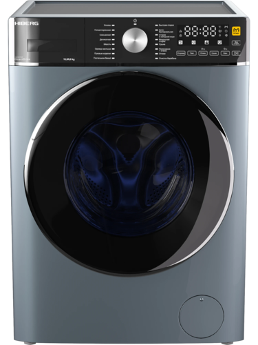 Купить Стирально-сушильная машина HIBERG i-DDQ8 - 10614 Sd серый  9238389. Характеристики, отзывы и цены в Донецке