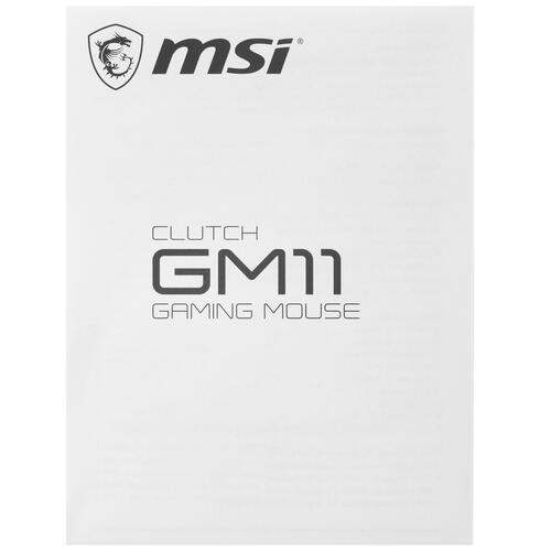 Купить Мышь проводная MSI Clutch GM11  4843615. Характеристики, отзывы и цены в Донецке