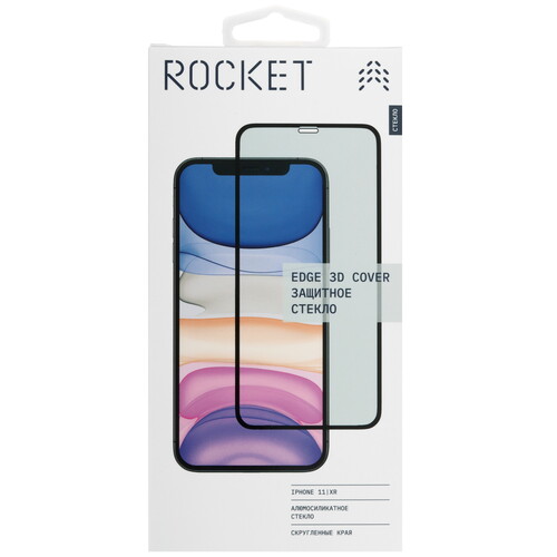 Купить Защитное стекло Rocket для экрана Apple iPhone Xr/ 11  5464371. Характеристики, отзывы и цены в Донецке