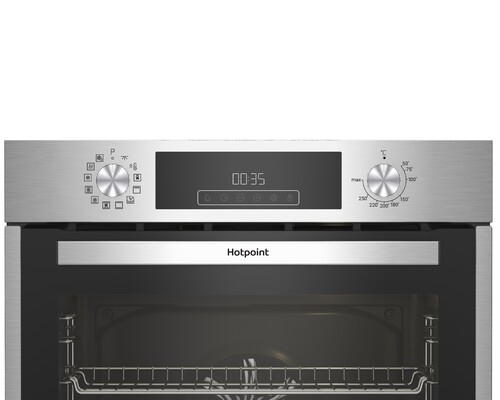 Купить Электрический духовой шкаф Hotpoint HFE8 1231 JSH IX серебристый  9241416. Характеристики, отзывы и цены в Донецке