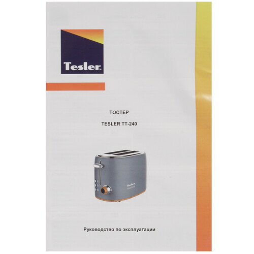 Купить Тостер TESLER TT-240 серый  8161053. Характеристики, отзывы и цены в Донецке