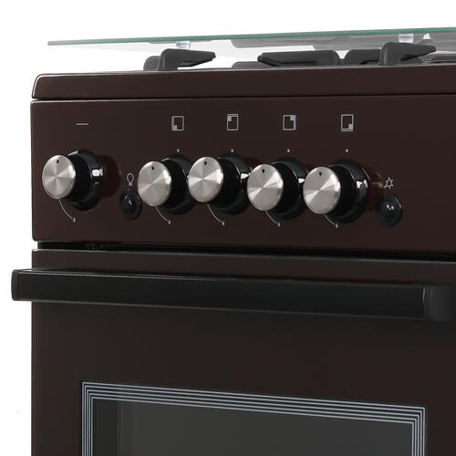Купить Газовая плита De Luxe 5040.32Г (КР) ЧР 014 коричневый  8195615. Характеристики, отзывы и цены в Донецке