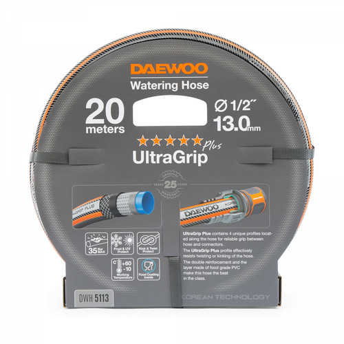 Купить Шланг поливочный Daewoo UltraGrip DWH 5113  5667179. Характеристики, отзывы и цены в Донецке