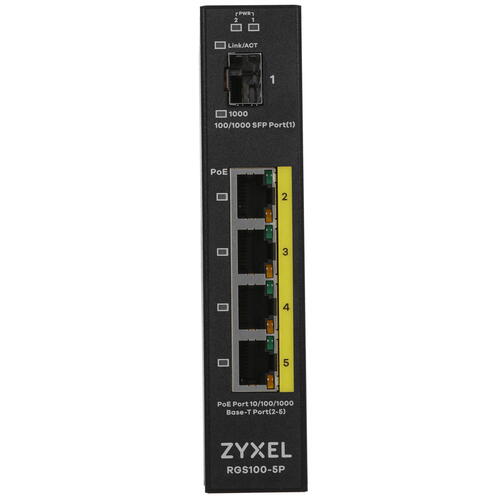 Купить Коммутатор Zyxel RGS100-5P  8141059. Характеристики, отзывы и цены в Донецке