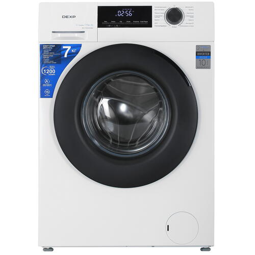 Купить Стиральная машина DEXP WM-F712MLHE/WBSI белый  5427414. Характеристики, отзывы и цены в Донецке