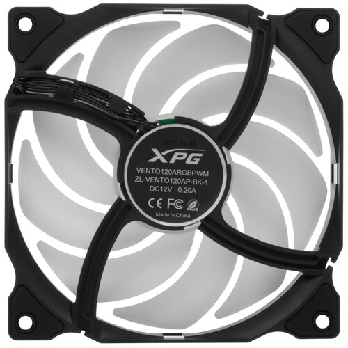 Купить Комплект вентиляторов ADATA XPG VENTO 120 ARGB PWM [VENTO120ARGBPWM3C-BKCWW] черный  5610697. Характеристики, отзывы и цены в Донецке