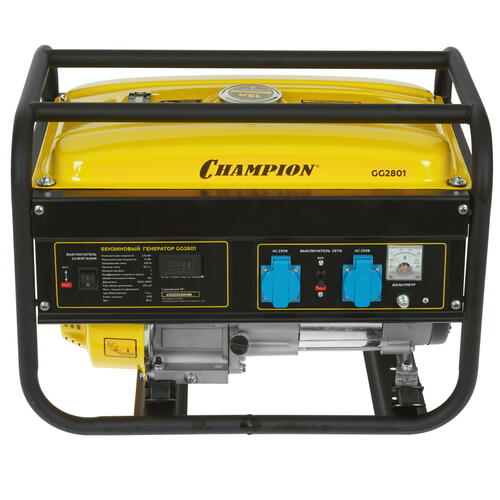 Купить Электрогенератор   бензиновый Champion GG2801  5370315. Характеристики, отзывы и цены в Донецке