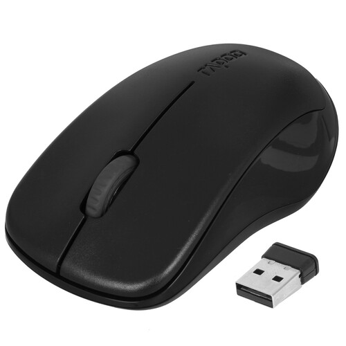Купить Мышь беспроводная RAPOO 1680 Silent  9125957. Характеристики, отзывы и цены в Донецке