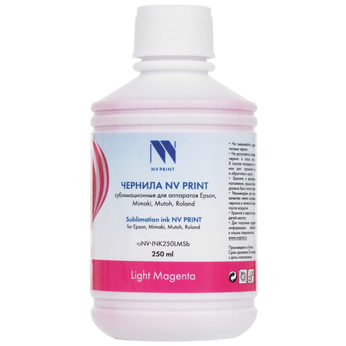 Купить Чернила сублимационные NV Print NV-INK250LMSb пурпурный  9158761. Характеристики, отзывы и цены в Донецке