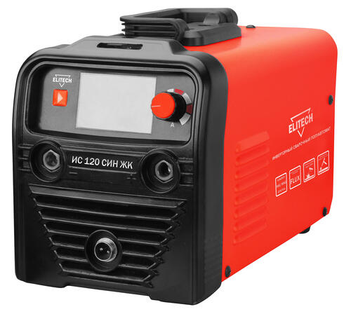 Купить Сварочный аппарат Elitech ИС 120 СИН ЖК ДМ  9111193. Характеристики, отзывы и цены в Донецке