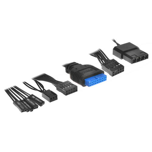 Купить Корпус PowerCase Mistral Micro Z3W Mesh LED  4734167. Характеристики, отзывы и цены в Донецке