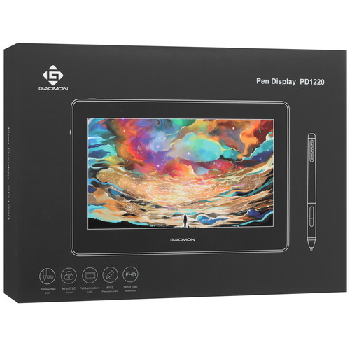 Купить Графический монитор GAOMON PD1220  5481664. Характеристики, отзывы и цены в Донецке