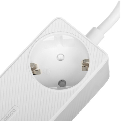 Купить Сетевой фильтр Deppa Charging Station GAN белый  5475914. Характеристики, отзывы и цены в Донецке