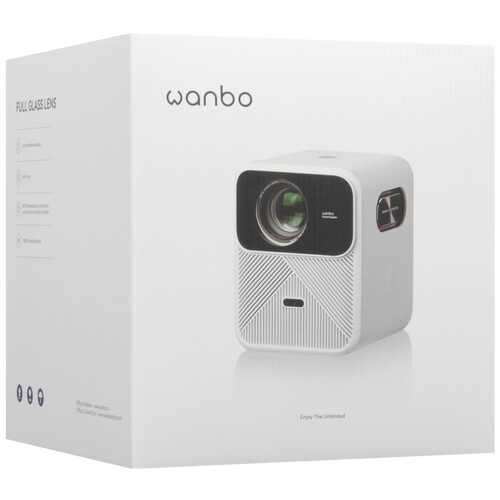 Купить Проектор Wanbo Projector Mozart 1 белый  5604248. Характеристики, отзывы и цены в Донецке