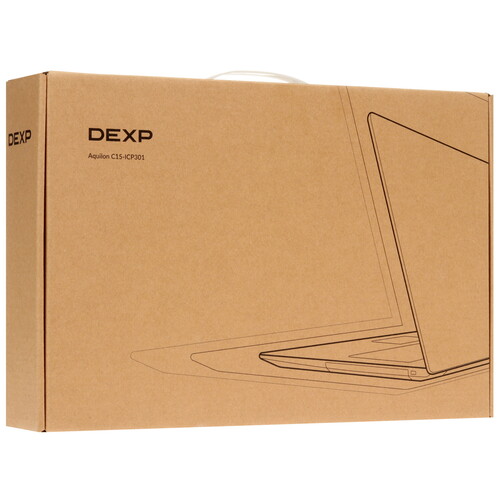Купить 15.6" Ноутбук DEXP Aquilon C15-ICP301 серебристый  5428947. Характеристики, отзывы и цены в Донецке
