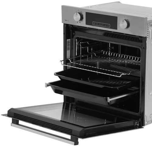 Купить Электрический духовой шкаф Hotpoint HFE8 821 H IX серебристый  9313182. Характеристики, отзывы и цены в Донецке