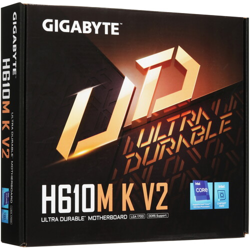 Купить Материнская плата GIGABYTE H610M K V2  5630826. Характеристики, отзывы и цены в Донецке