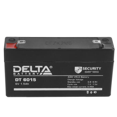 Купить Аккумуляторная батарея для ИБП Delta DT 6015  5335390. Характеристики, отзывы и цены в Донецке