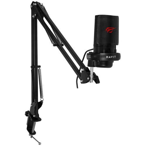 Купить Микрофон Havit GK50 Pro черный  5614795. Характеристики, отзывы и цены в Донецке