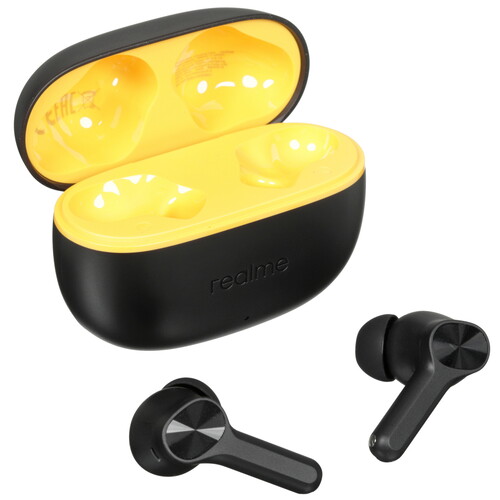 Купить Наушники TWS Realme Buds T200 Lite черный 2025  5624074. Характеристики, отзывы и цены в Донецке