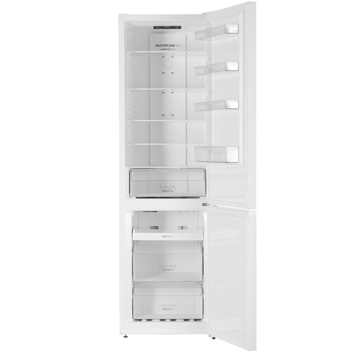 Купить Холодильник с морозильником  Gorenje NRK6201PW4 белый  8196797. Характеристики, отзывы и цены в Донецке
