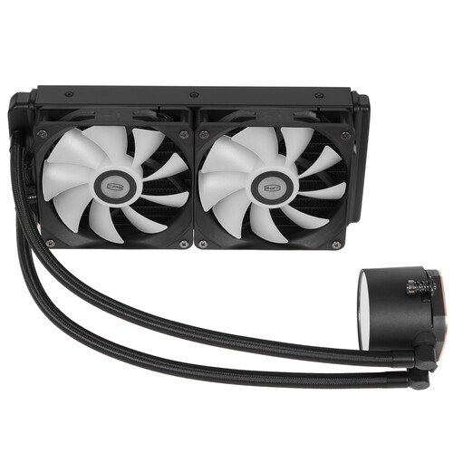 Купить Система охлаждения PCCooler DA240 ARGB черная  5611085. Характеристики, отзывы и цены в Донецке