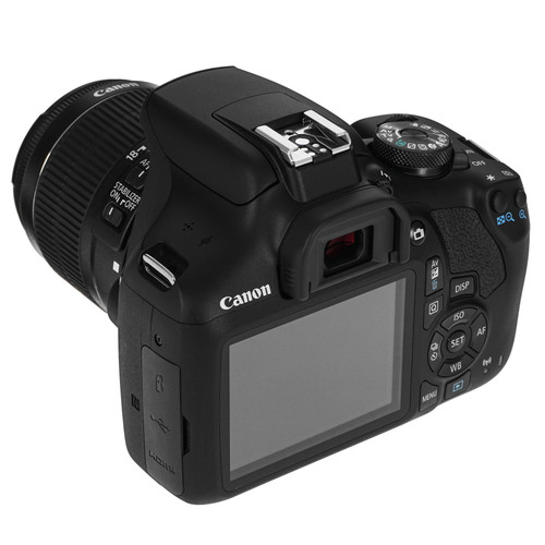 Купить Зеркальный фотоаппарат Canon EOS 2000D Kit 18-55mm IS II черный  5068850. Характеристики, отзывы и цены в Донецке