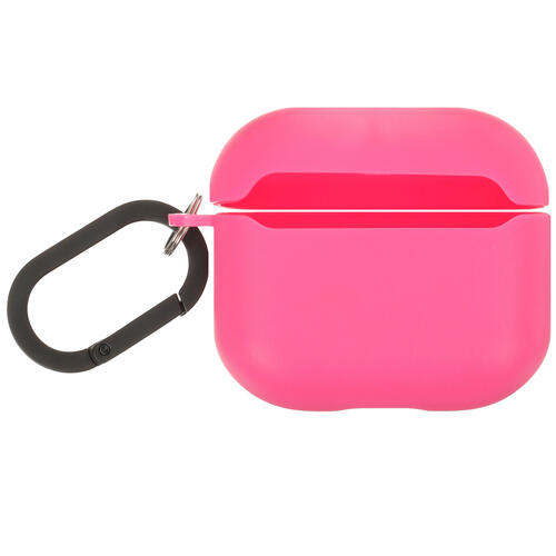 Купить Чехол AirPods 3 Aceline Matt Carabin розовый  5427126. Характеристики, отзывы и цены в Донецке