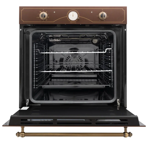 Купить Электрический духовой шкаф DeLonghi CM 9L RO RUS коричневый  9020266. Характеристики, отзывы и цены в Донецке