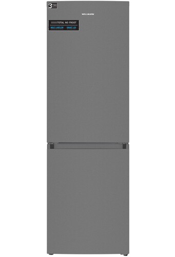 Купить Холодильник с морозильником   WILLMARK RFN-425NFGT серый  9193419. Характеристики, отзывы и цены в Донецке