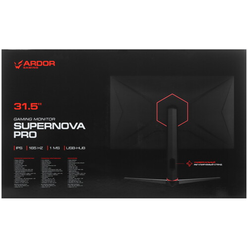 Купить 31.5" Монитор ARDOR GAMING SUPERNOVA PRO AQ32H1UE черный  9032358. Характеристики, отзывы и цены в Донецке