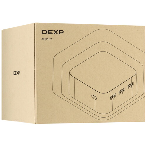 Купить Мини ПК DEXP Aquilon AQ01CY  9179538. Характеристики, отзывы и цены в Донецке